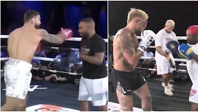 Mike Perry’s pad work compared to Jake Paul’s is genuinely shocking to watch