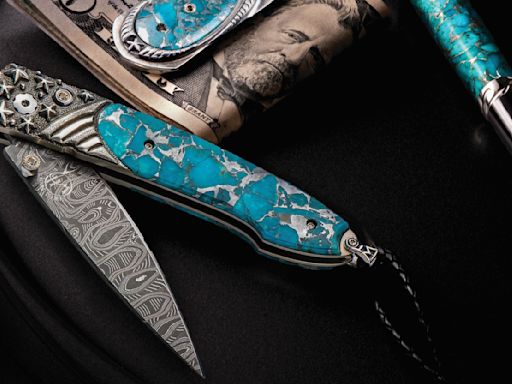 William Henry Crafts Gorgeous Pocket Knives From Rare Materials - Maxim