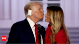 Watch: Melania awkwardly dodges kiss from Donald Trump during Republican National Convention - Times of India