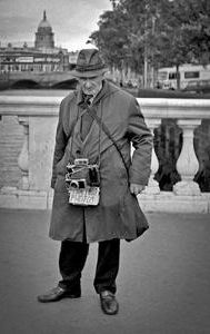 Man on Bridge