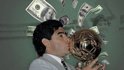 Ésta es la millonaria cifra por la que podría venderse el Balón de Oro que Maradona ganó en el Mundial de México 1986