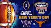 Washington and Texas to Meet in College Football Playoff Semifinal at the Allstate Sugar Bowl