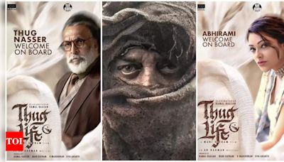 Nasser and Abhirami join Kamal Haasan's 'Thug Life' | Tamil Movie News - Times of India