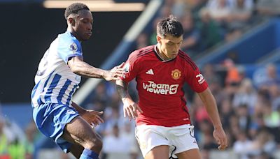 PLAYER RATINGS: Fernandes experiment doesn't go to plan vs Brighton