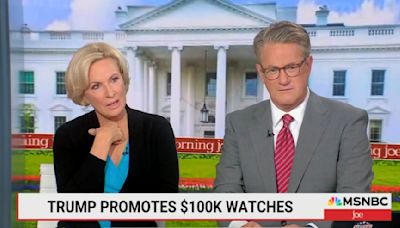 ‘Morning Joe’ Team Roasts Trump’s $100K Watch Sale: ‘Getting Very Expensive to Be a Supporter’