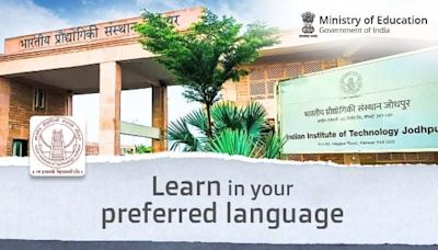 IIT Jodhpur breaks language barrier, launches BTech courses in Hindi