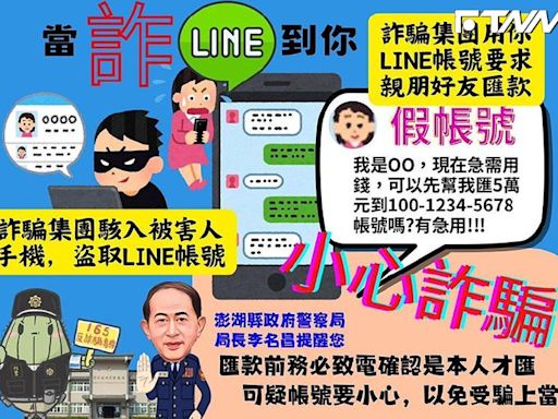 親友LINE借錢騙案頻傳 民眾應警惕詐騙手法