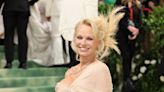 Pamela Anderson runs through New York City park in gown after Met Gala