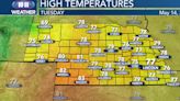 Tuesday Forecast: Warmer weather returns with hazy skies possible across eastern Nebraska