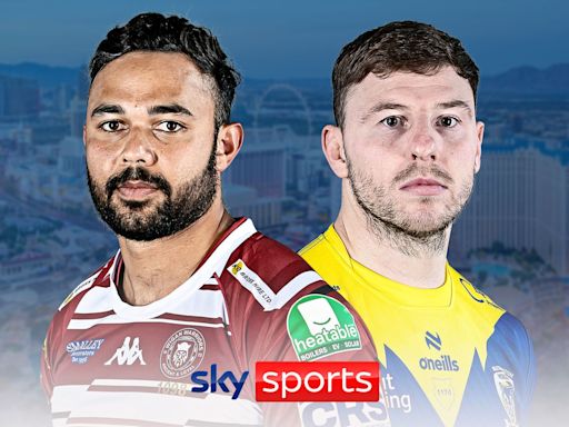 Super League in Las Vegas: Wigan Warriors and Warrington Wolves set for showdown at Allegiant Stadium in 2025