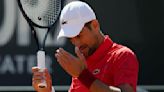 Djokovic follows Nadal to early exit at Italian Open in first match after being hit by water bottle