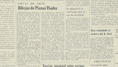 Planas Viader y Nanzi Vallejo bajo la mirada de Jorge Taverna Irigoyen en 1970