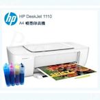 【Pro Ink】HP DESKJET 1110 改裝連續供墨 - 雙匣DIY工具組 // 超低價促銷中 //