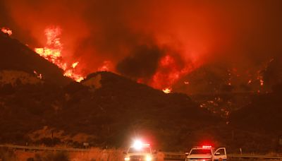 SoCal wildfire threatens popular mountain towns, Inland Empire suburb