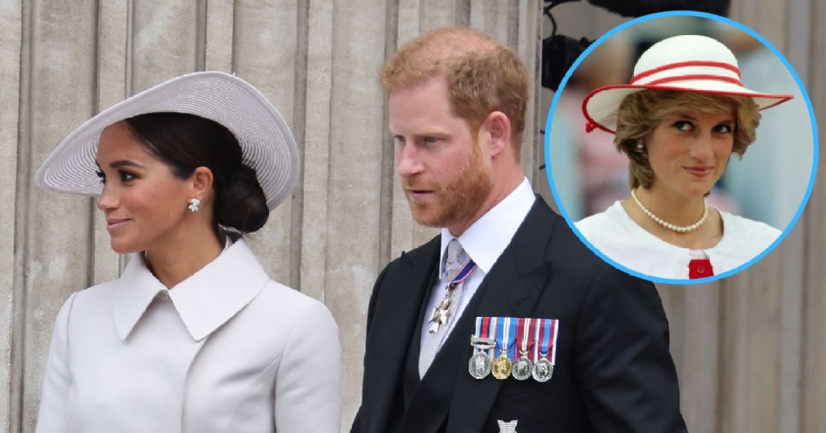 Meghan Markle Allegedly Told Prince Harry She Spoke to His Late Mom Princess Diana