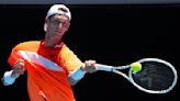 A French player at the French Open gets only a warning when his ball strikes a fan