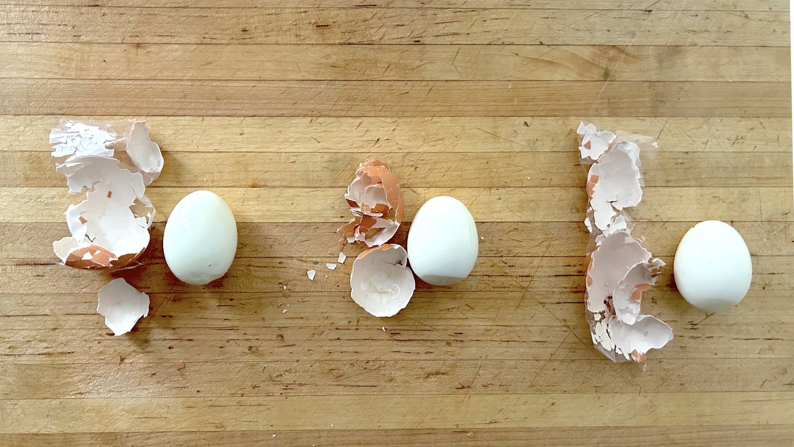 How Well Does The Tape Hack For Peeling Hard-Boiled Eggs Work?