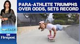 US Para-athlete Sets World Record for Longest Handstand on Skateboard |