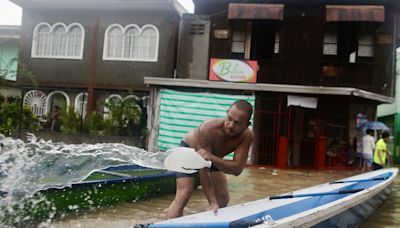 Tres muertos y 5.000 desplazados por una tormenta tropical al norte de Filipinas