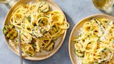 You'll Turn To This Grilled Zucchini Carbonara All Summer Long