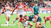 Super League: Catalans Dragons 22-18 Huddersfield Giants