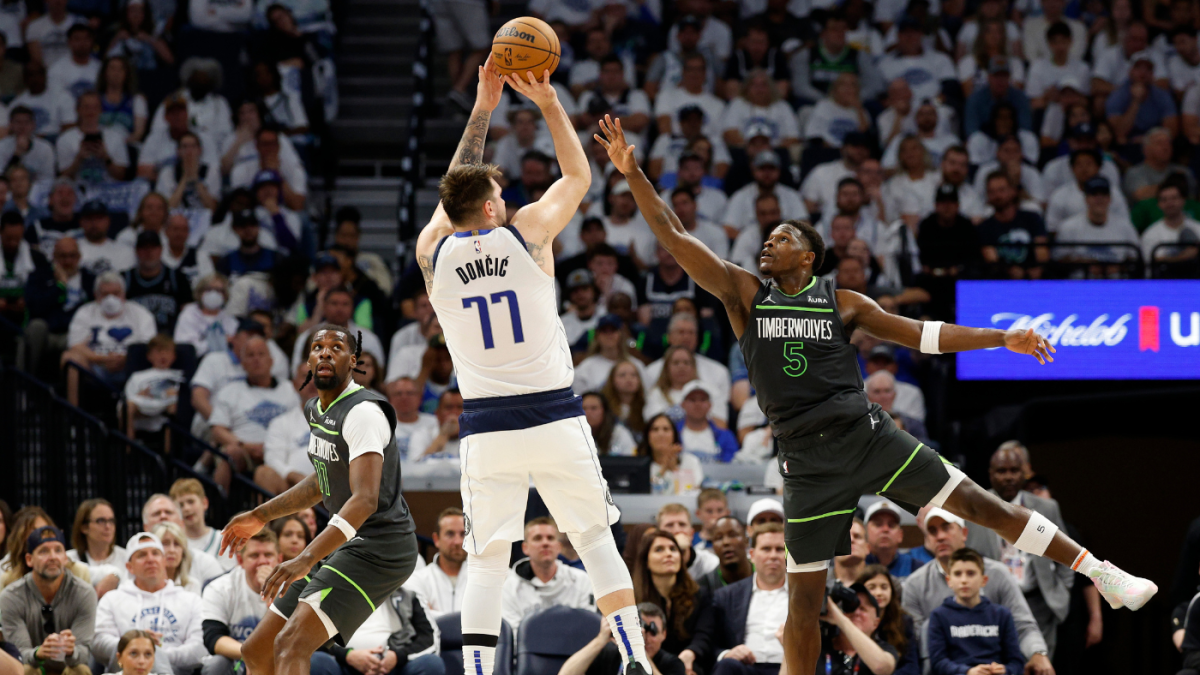 Luka Doncic wins Magic Johnson Western Conference finals MVP award as Mavericks reach NBA Finals