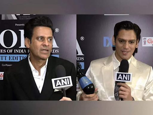 TOIFA OTT Awards 2023: Manoj Bajpayee, Vijay Varma share excitement about their wins | - Times of India