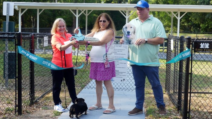 DeBary holds ribbon-cutting for new dog park