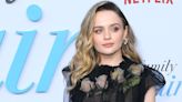Joey King just freed the nip in the dreamiest flower-filled see-through crop top co-ord