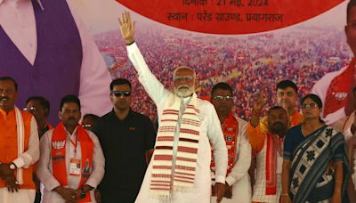 Narendra Modi faz campanha política na Índia; veja fotos de hoje