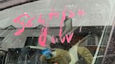 Pensioner writes ‘selfish cow’ on woman’s car window in pink lipstick