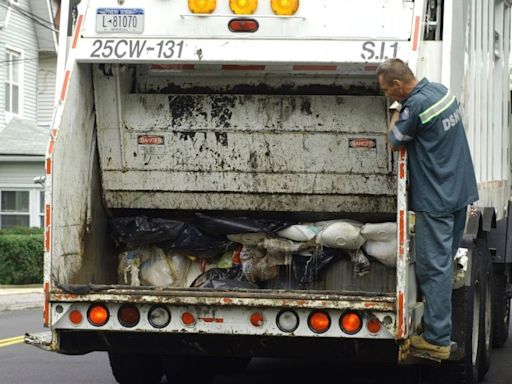 Will NYC Sanitation have scheduled trash pickup on Memorial Day?