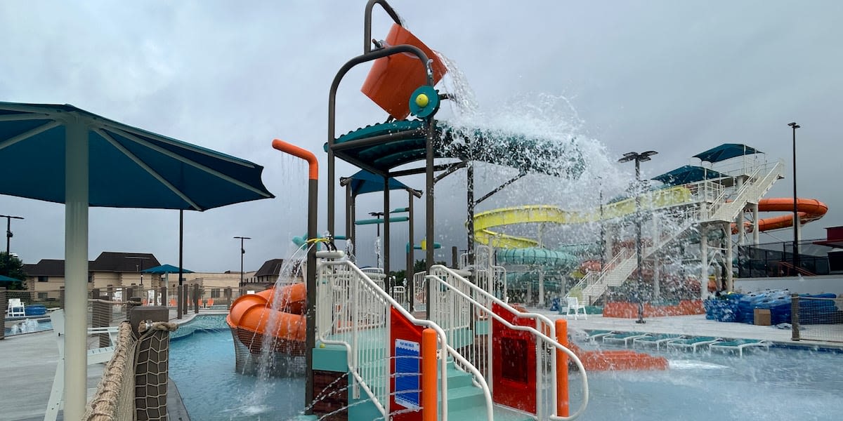 Splash down! Blue Surf Bay Waterpark officially open