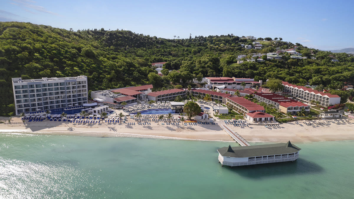 Inside Antigua’s New Adults-Only All-Inclusive Hotel, Complete With Overwater Bungalows