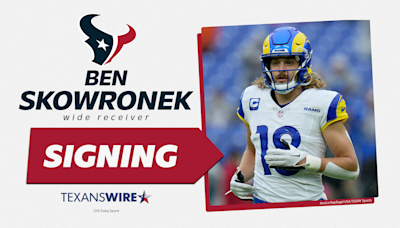 How does new WR Ben Skowronek fit into Texans’ plans