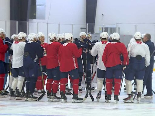 Florida Panthers return to practice; prep for Rangers in Conference Final