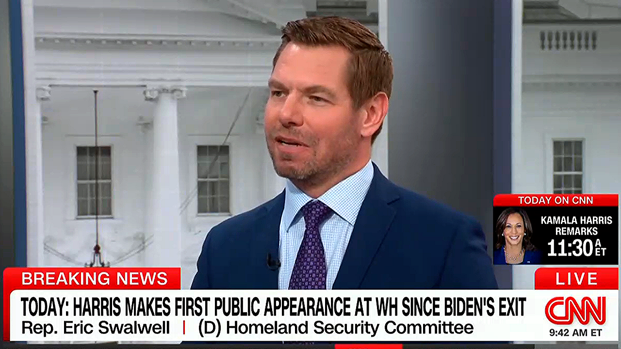 Swalwell Tells CNN Trump Will Get Beaten By Kamala Harris Like ‘Other Sexual Predators And Rapists’