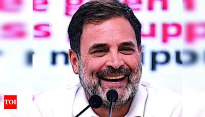 Rahul Gandhi retains Rae Bareli seat | Lucknow News - Times of India