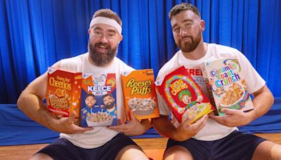 Kelce brothers launching a cereal that combines their 3 favorite brands