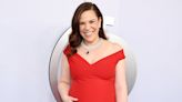 Lindsay Mendez Cradles Her Baby Bump in Red Hot Gown at the 2024 Tony Awards