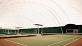 Plan for Hugo Ray tennis bubble, pickleball courts deflated