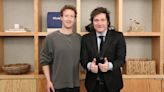 Javier Milei se reunió con Mark Zuckerberg, CEO de Meta, para cerrar su gira en EE.UU.
