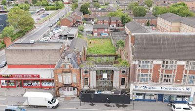 Work begins on cinema damaged in Blitz