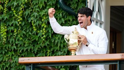 Carlos Alcaraz late for Wimbledon dinner while he watched Spain’s Euro 2024 winner