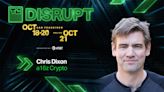 a16z’s Chris Dixon shares his insights on crypto at TechCrunch Disrupt