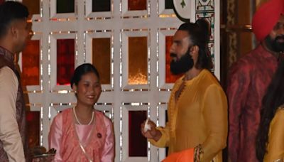 Ranveer Singh Enjoys Paan At Anant Ambani-Radhika Merchant's Haldi Ceremony. Video Wins Heart