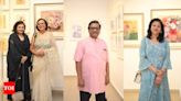 Laxmi Gupta's Art Exhibition: The Flower Always Sheds Its Fragrance | Delhi News - Times of India