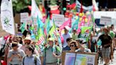 柏林慕尼黑數千人遊行 籲G7重視氣候變遷議題