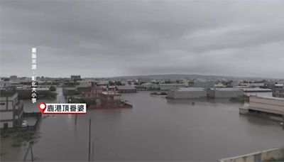 大雨！ 家門前＂有小河＂ 彰化二林廣興里上百人受困