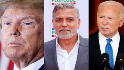 Donald Trump Calls George Clooney Unsuccessful Movie Actor As He Questions His Political Insight After Biden Op-Ed